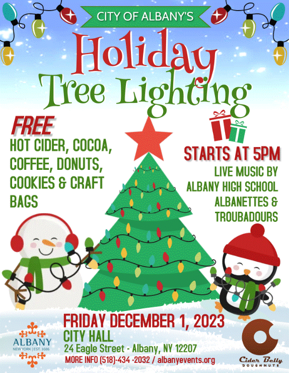 City of Albany Tree Lighting City of Albany Office of Cultural Affairs